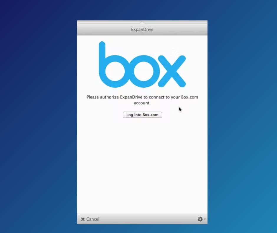 Map or mount Box as a drive on Mac, Window or Linux